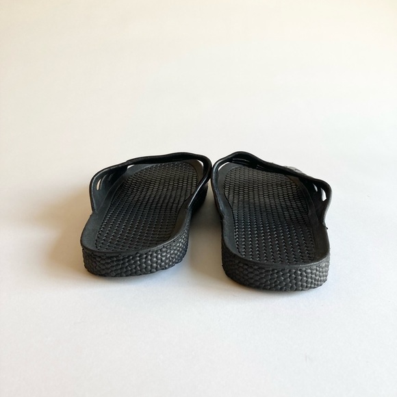Men’s Sport Black Rubber Flip Flops Sandals size US 9 - Picture 9 of 13